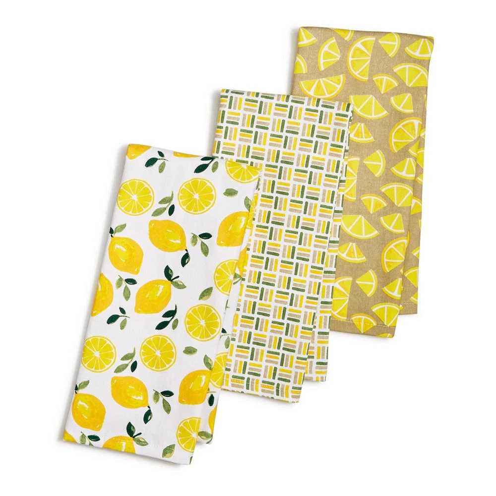 商品Martha Stewart|3-Pc. Citrus Kitchen Towel Set, Created for Macy's,价格¥83,第1张图片