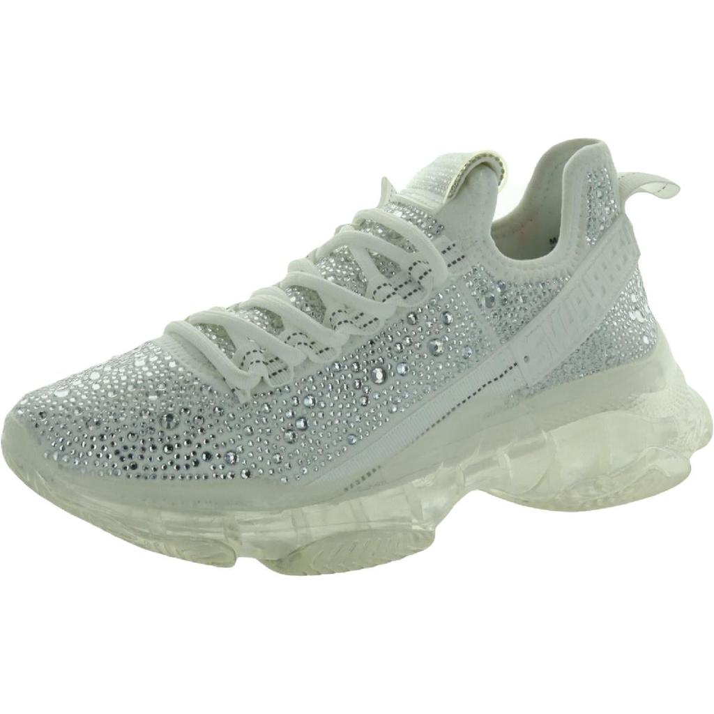 Steve Madden Womens Maxima Embellished Low Top Casual and Fashion Sneakers商品第2张图片规格展示