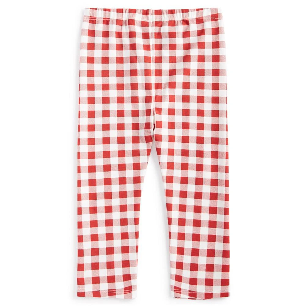 商品First Impressions|Baby Girls Gingham Leggings, Created for Macy's,价格¥74,第2张图片详细描述