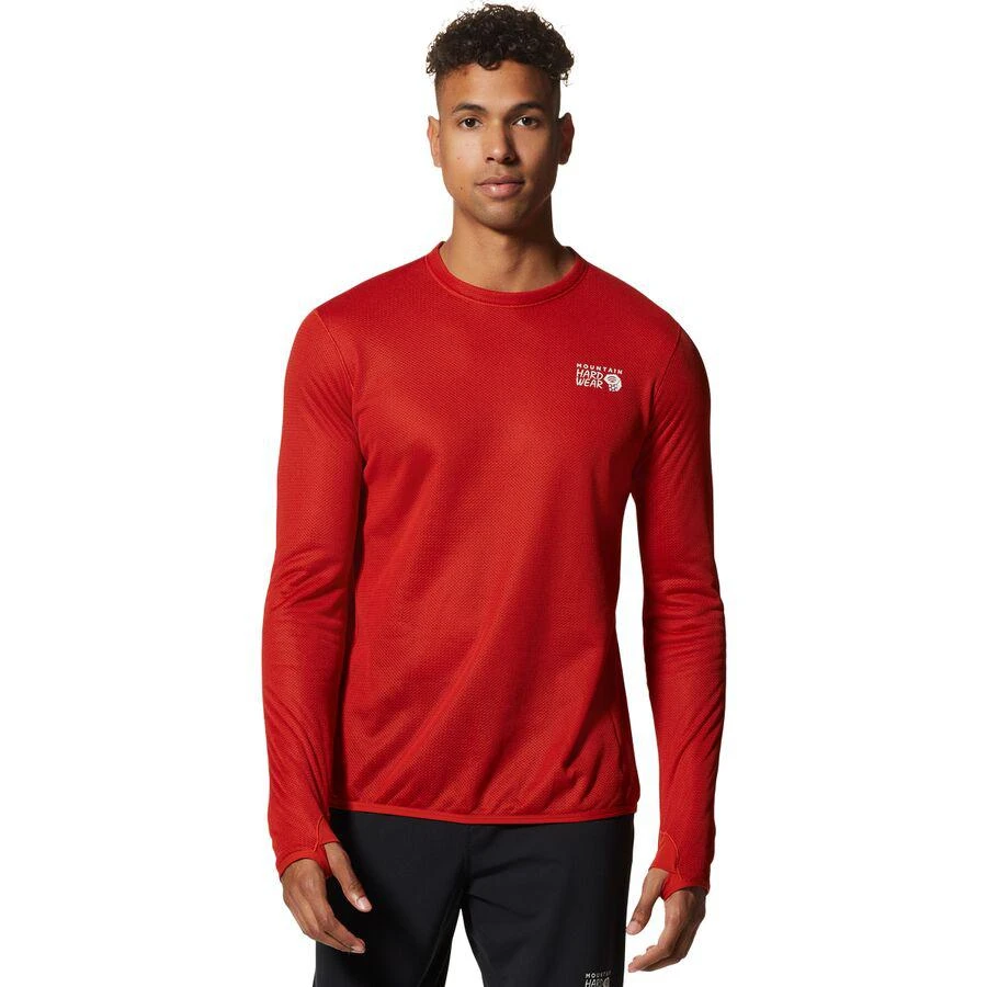 商品Mountain Hardwear|AirMesh Long-Sleeve Crew Top - Men's,价格¥455,第1张图片