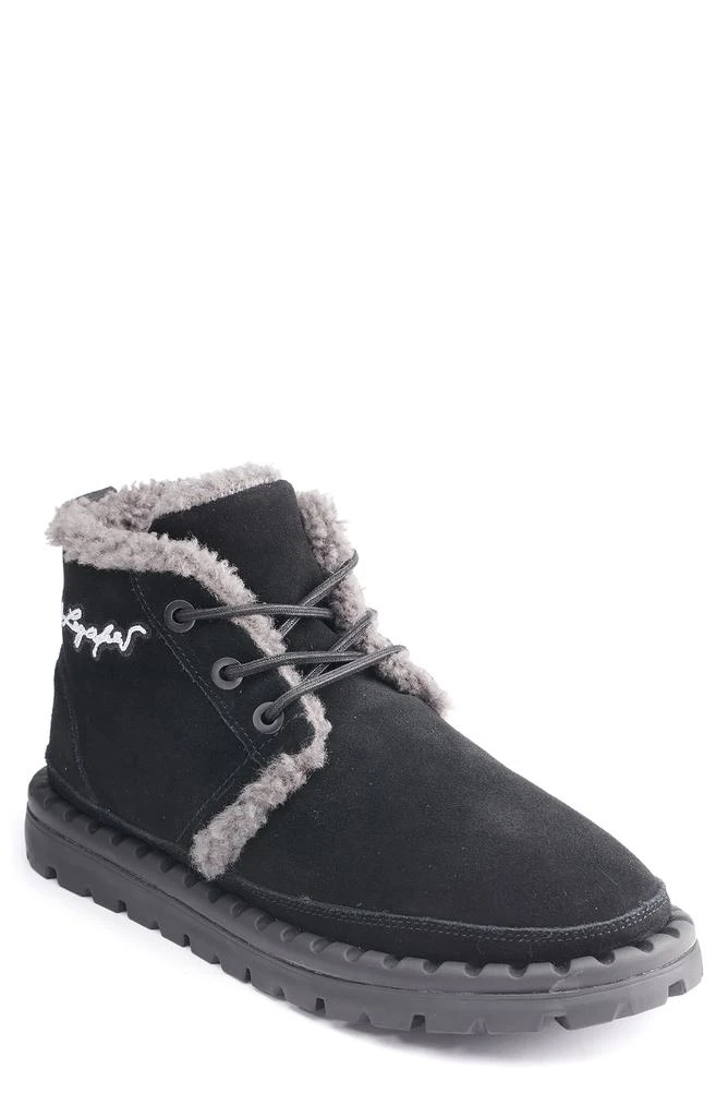 商品Karl Lagerfeld Paris|Suede Faux Shearling Lined Chukka Boot,价格¥902,第1张图片