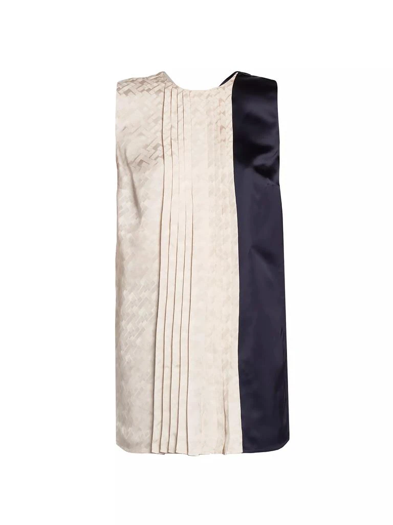 商品Marni|Colorblocked Woven Sleeveless Top,价格¥2335,第1张图片