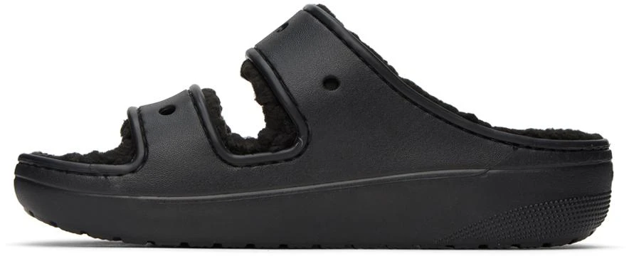 商品Crocs|Black Classic Cozzzy Sandals,价格¥500,第3张图片详细描述