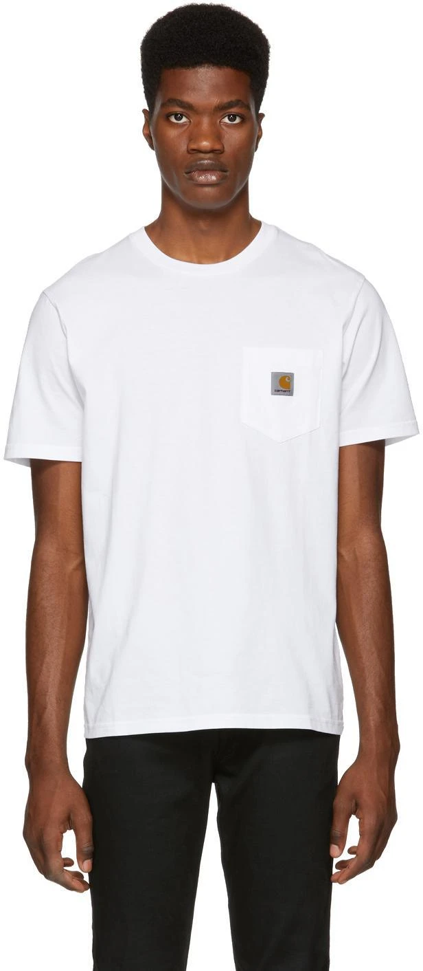 商品Carhartt WIP|White Pocket T-Shirt,价格¥276,第1张图片