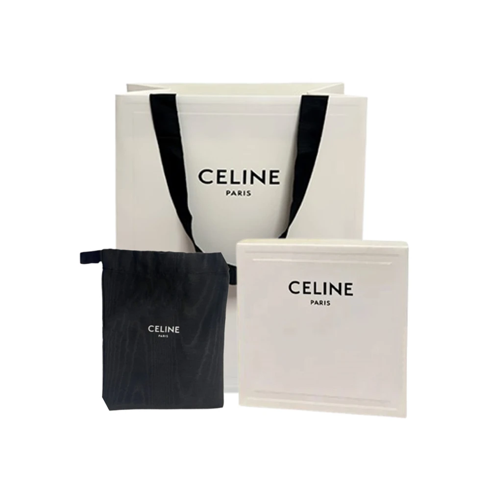 商品[国内直发] Celine|[预售3天]赛琳 徽标印花装饰平滑扣 皮革 皮带 女款 棕色 宽1.8cm,价格¥4289,第4张图片详细描述