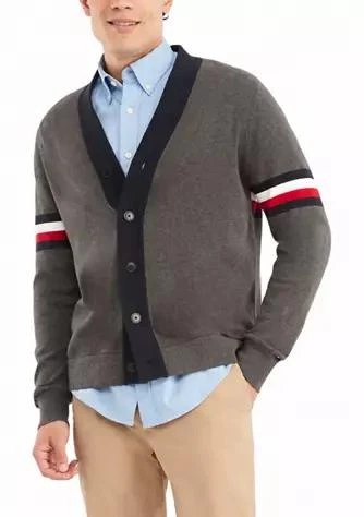 商品Tommy Hilfiger|Hilfiger Bill Cardigan,价格¥209,第1张图片详细描述