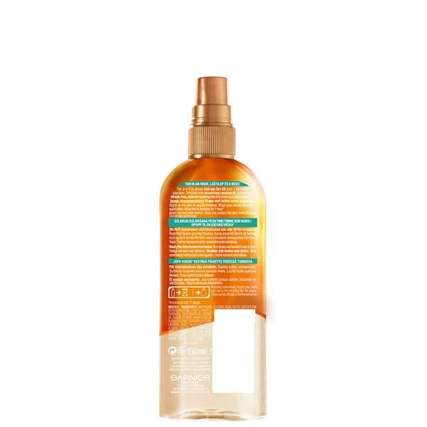 商品Garnier|Ambre Solaire Natural Bronzer Self Tan Dry Oil 150ml,价格¥79,第3张图片详细描述
