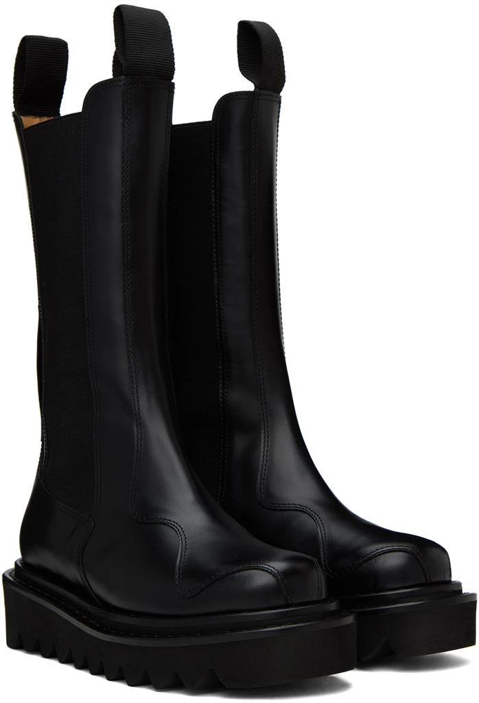 商品Toga Pulla|SSENSE Exclusive Black Boots,价格¥2580,第4张图片详细描述