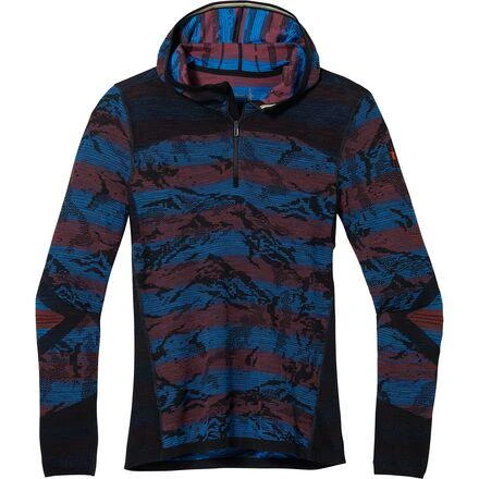 商品SmartWool|Intraknit Thermal Merino Pattern 1/2-Zip Hoodie - Men's,价格¥567,第3张图片详细描述