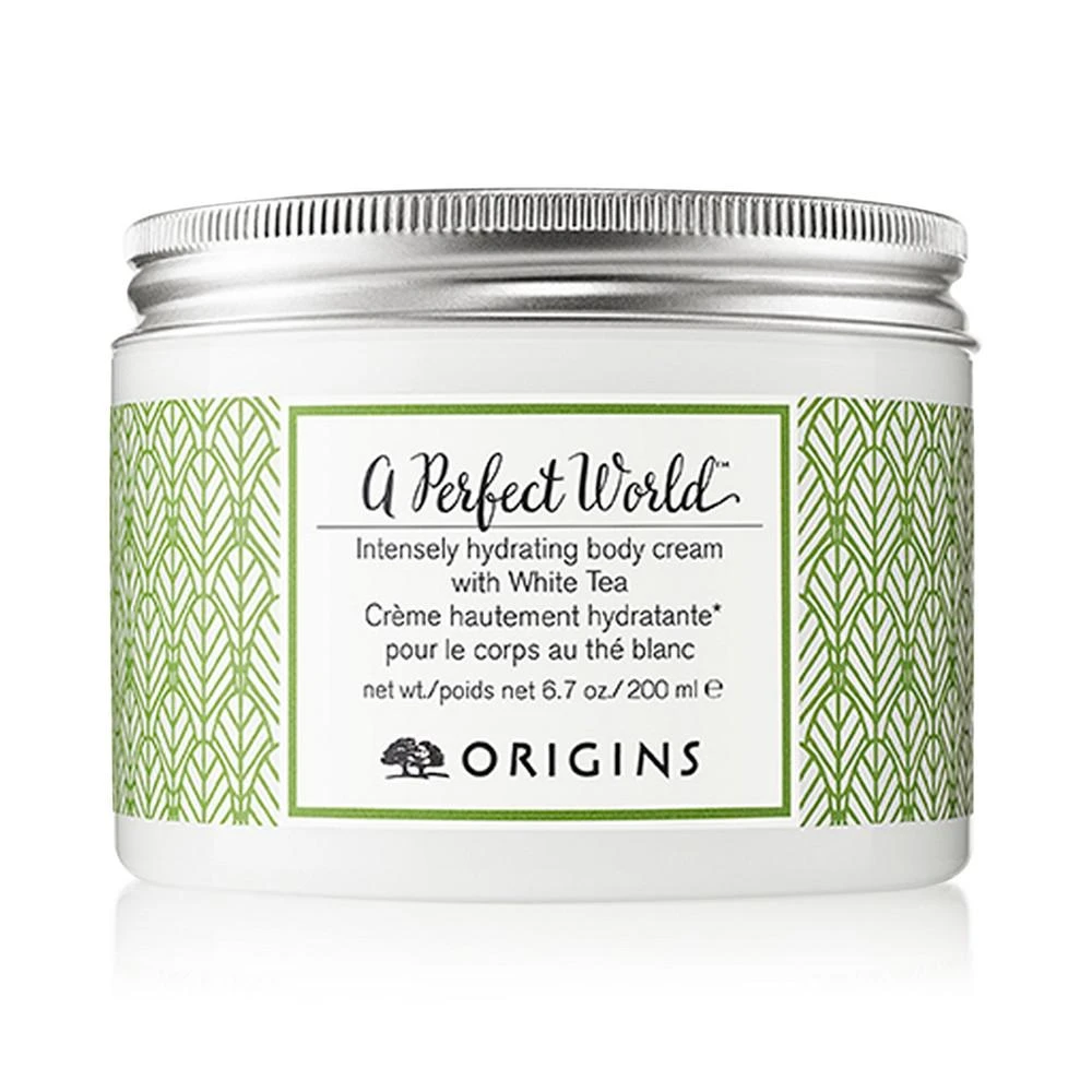 商品Origins|白毫银针白茶高能补水身体霜 200ml,价格¥311,第1张图片