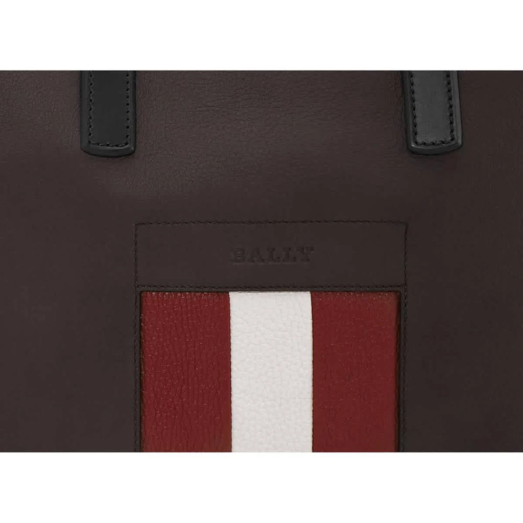 商品Bally|Bally Bethan Coffee Leather Briefcase,价格¥4426,第3张图片详细描述