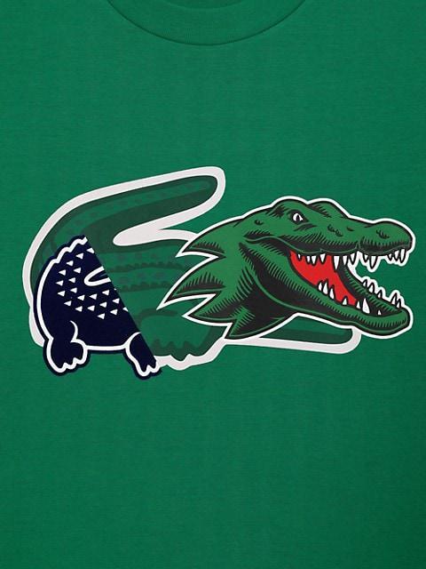 商品Lacoste|Oversized Crocodile T-Shirt,价格¥700,第4张图片详细描述