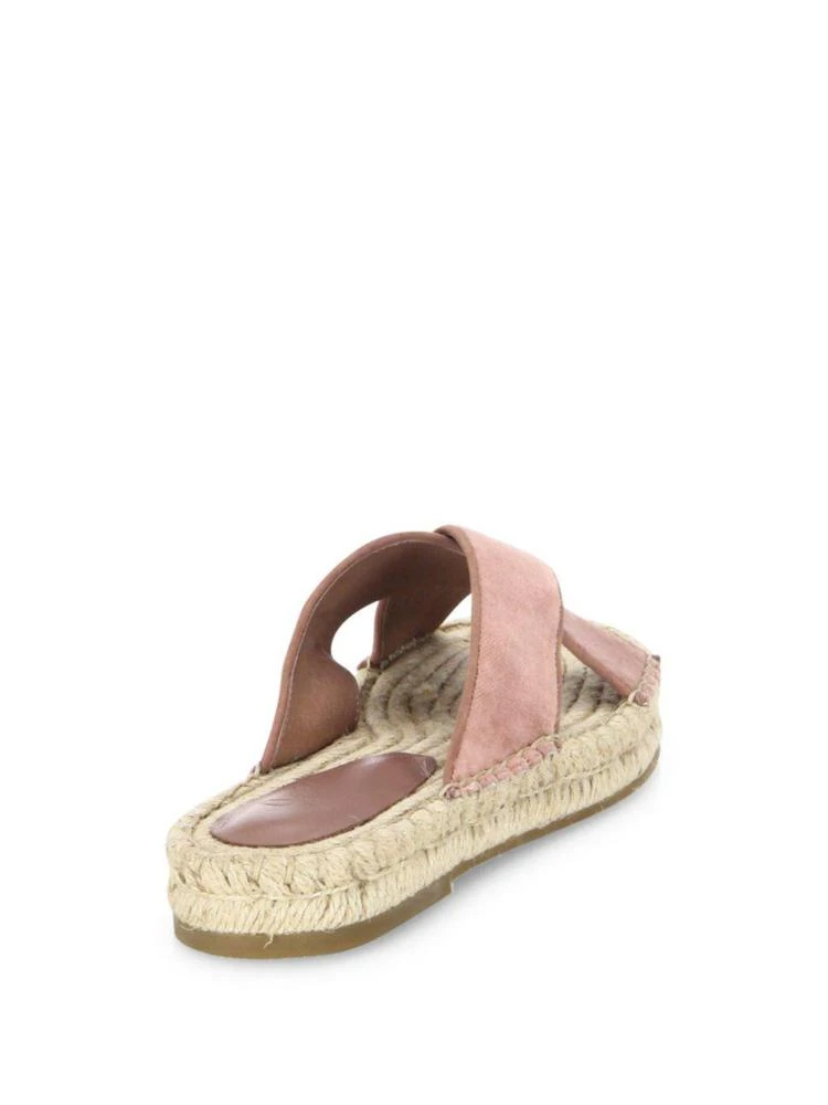 商品Joie|Ianna Velvet Crisscross Espadrille Slides,价格¥564,第2张图片详细描述