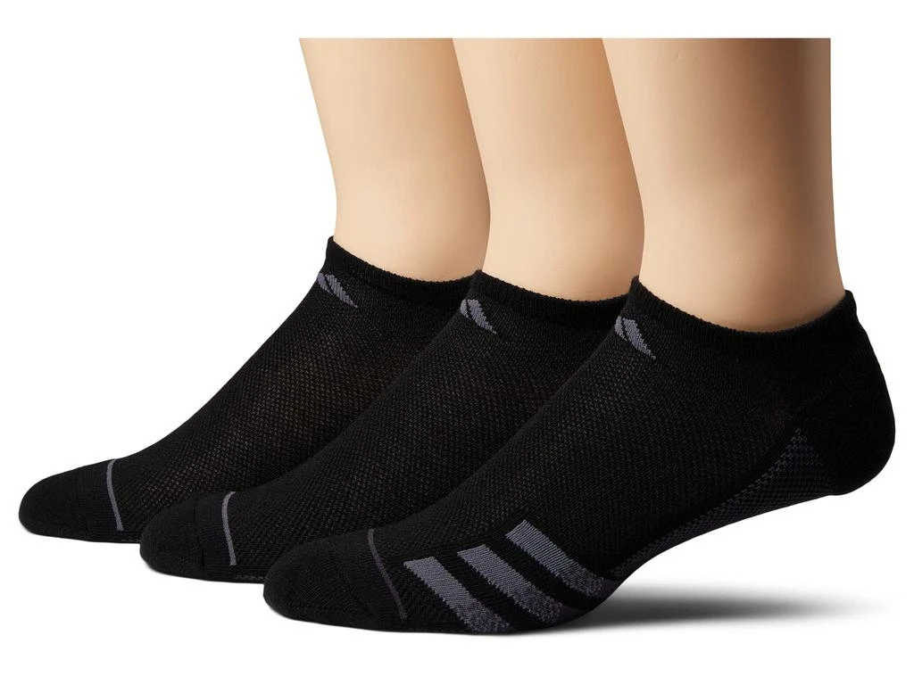 商品Adidas|Superlite Stripe 3 No Show Socks 3-Pair,价格¥81,第1张图片