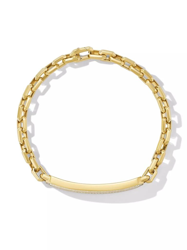 商品David Yurman|Streamline ID Bracelet in 18K Yellow Gold, 6.8MM,价格¥71240,第2张图片详细描述