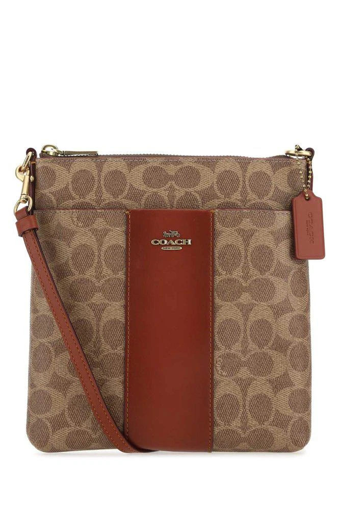 商品Coach|Coach Logo Plaque Messenger Bag,价格¥871,第1张图片