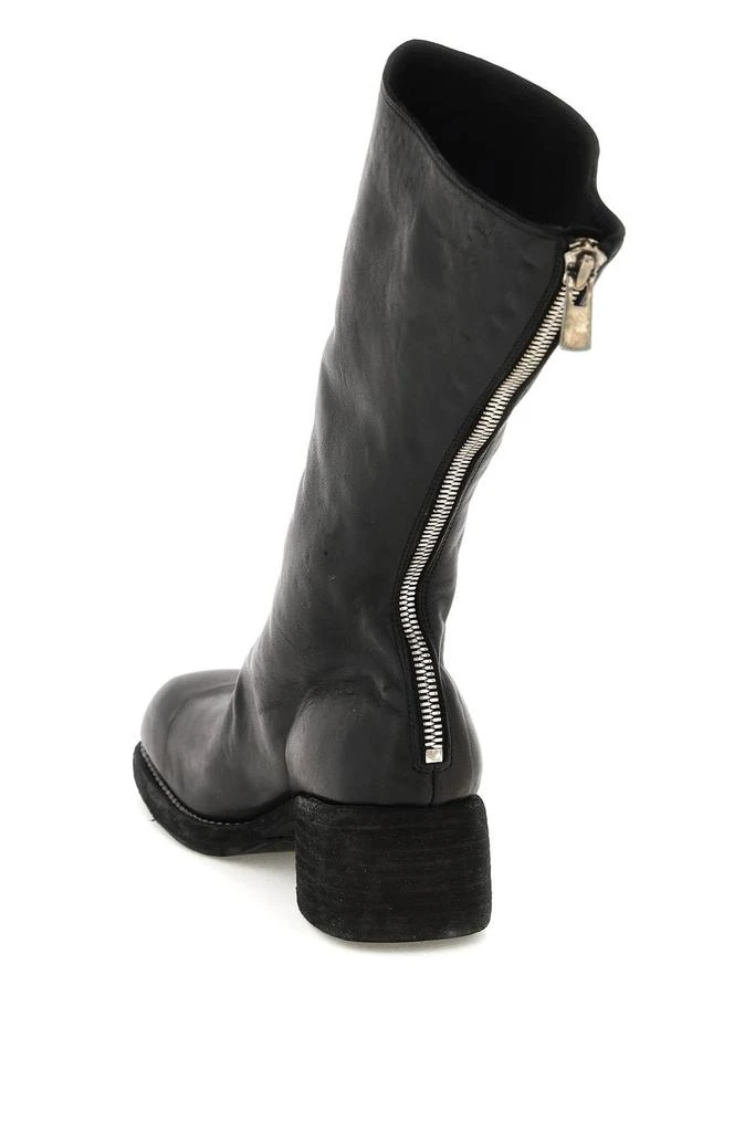 商品guidi|SQUARED TOE LEATHER BOOTS,价格¥7468,第2张图片详细描述