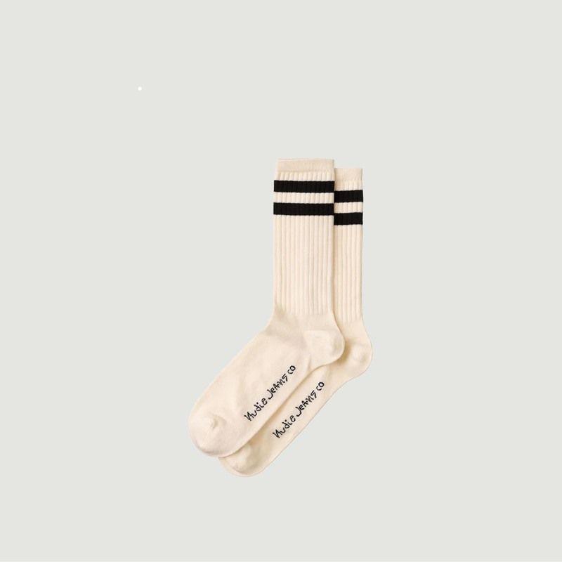商品Nudie Jeans|Amundsson Sport Socks Offwhite Nudie Jeans,价格¥72,第1张图片