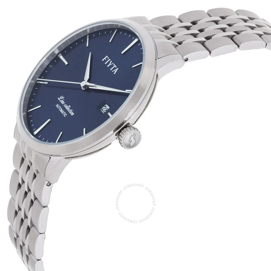 商品Fiyta|Line Automatic Blue Dial Men's Watch GA801001.WLW,价格¥1462,第2张图片详细描述