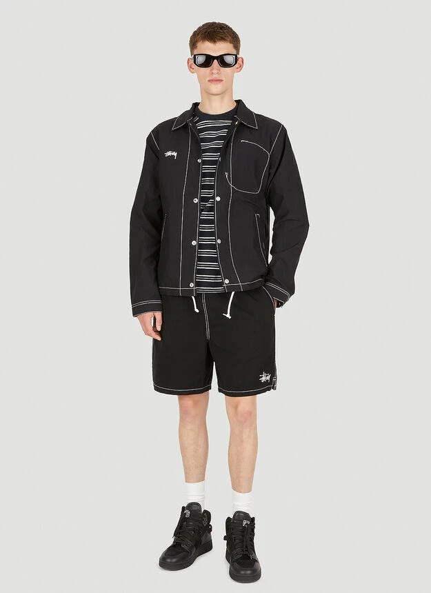商品STUSSY|Folsom Jacket in Black,价格¥784,第2张图片详细描述