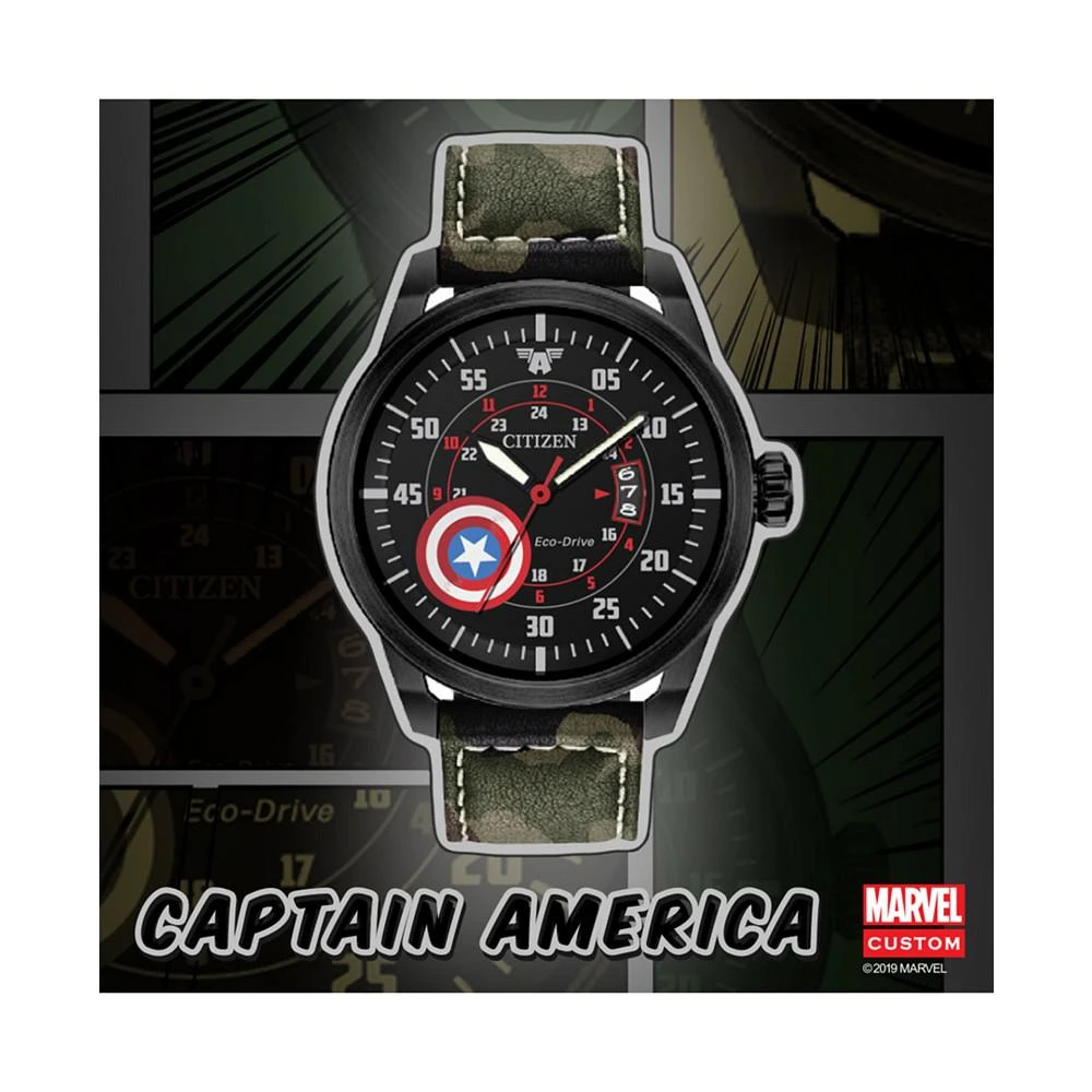 商品Citizen|Captain America 美国队长腕表男士 45mm,价格¥1458,第5张图片详细描述