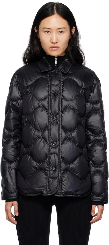 商品Moncler|Black Quilted Down Jacket,价格¥6726,第1张图片