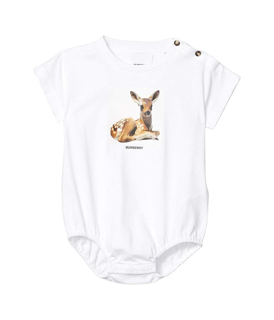 商品Burberry|Berta Short Sleeve Deer One-Piece (Infant),价格¥818,第1张图片