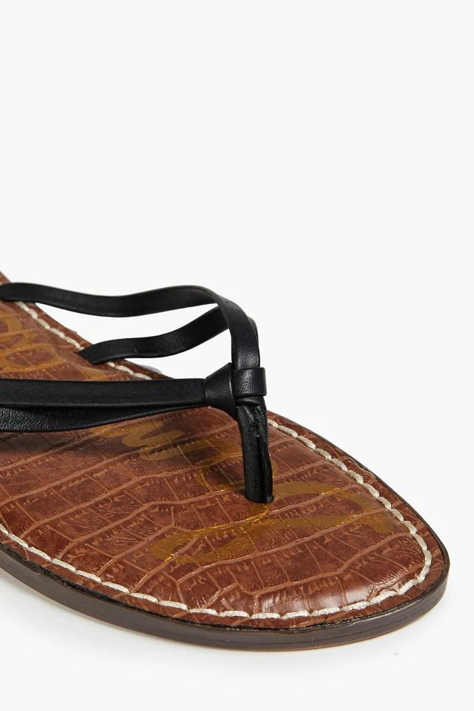 商品Sam Edelman|Gerianne leather slides,价格¥357,第4张图片详细描述