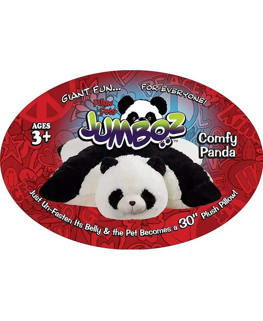 商品Pillow Pets|Signature Comfy Panda Jumboz Stuffed Animal Plush Toy,价格¥663,第2张图片详细描述