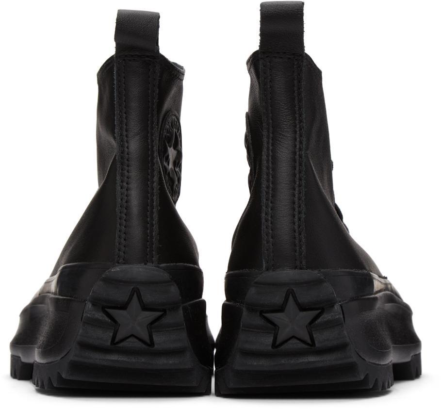 商品Converse|Black Leather Run Star Hike High Sneakers,价格¥874,第6张图片详细描述