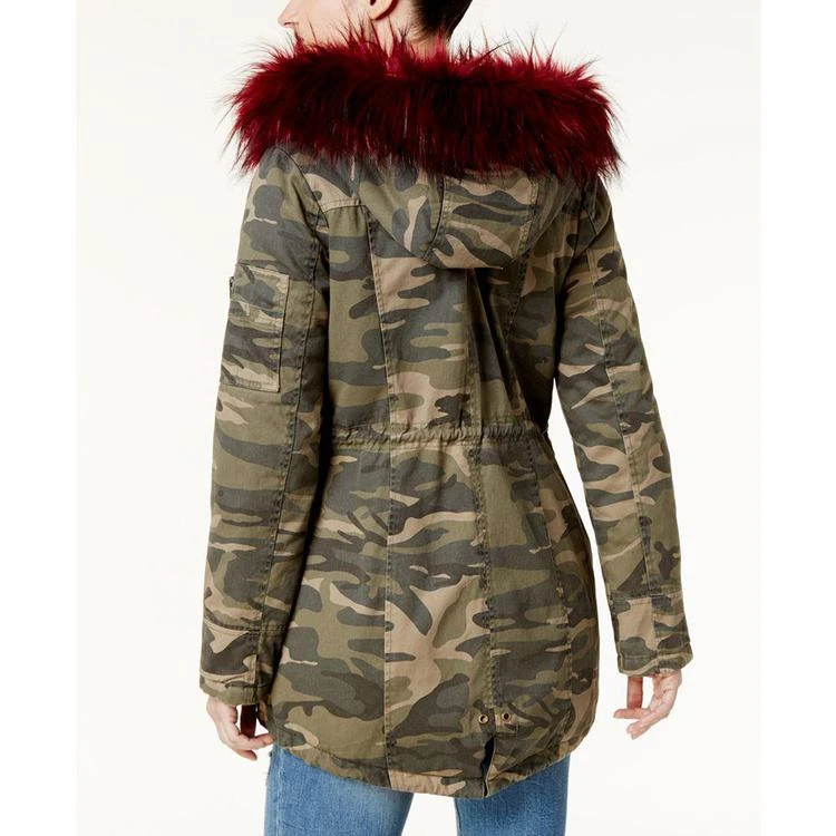 商品American Rag|Juniors' Faux-Fur-Trim Hooded Parka, Created for Macy's,价格¥285,第2张图片详细描述