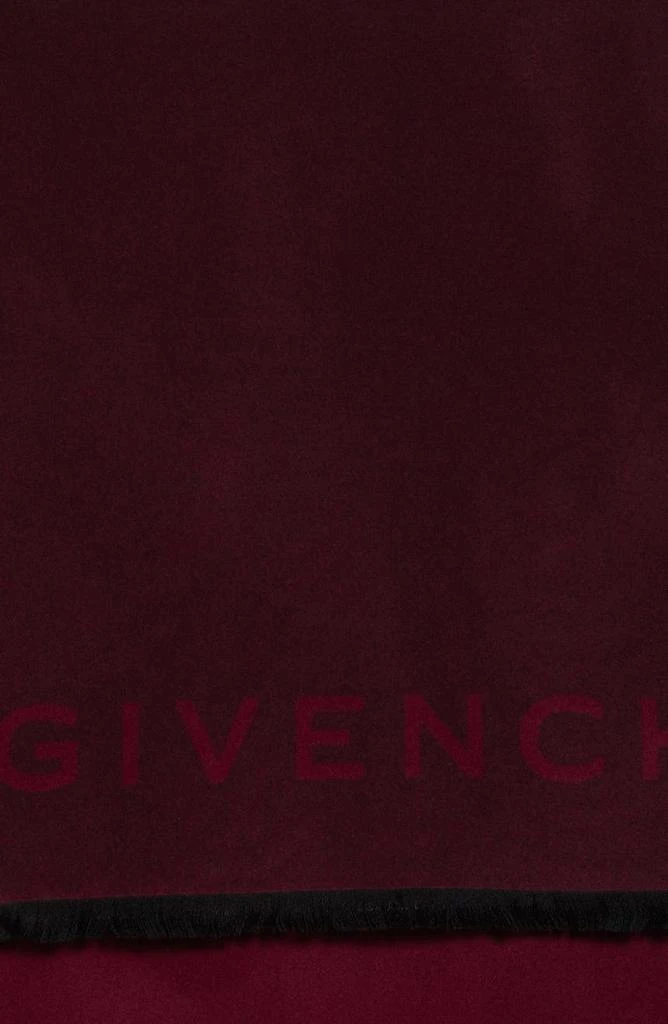 商品Givenchy|Logo 4G Jacquard Wool & Cashmere Oblong Scarf,价格¥2386,第2张图片详细描述