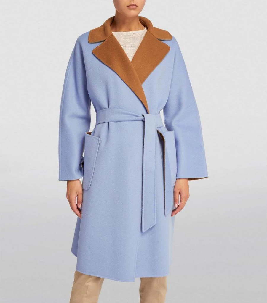 商品Weekend Max Mara|Wool Reversible Wrap Coat,价格¥6095,第3张图片详细描述