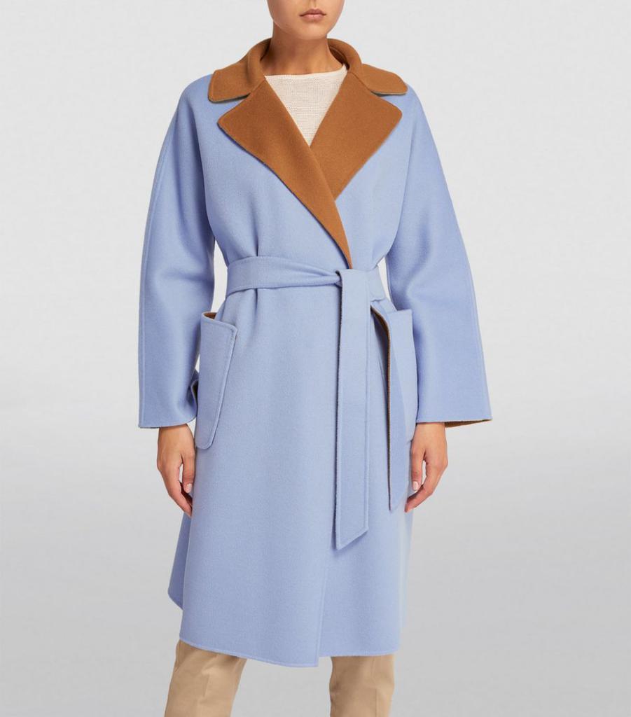 商品Weekend Max Mara|Wool Reversible Wrap Coat,价格¥5145,第5张图片详细描述