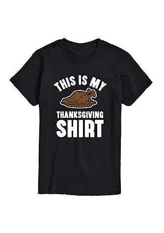 商品Instant Message|Message This Is My Thanksgiving Shirt Graphic T Shirt,价格¥201,第1张图片详细描述