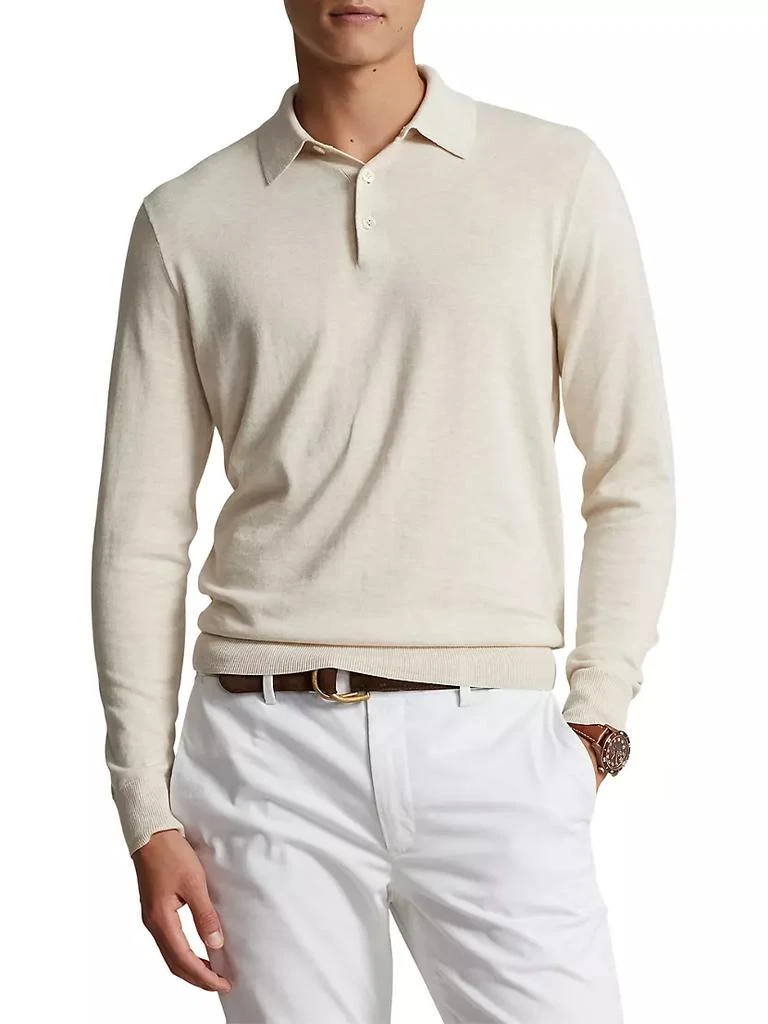 商品Ralph Lauren|Cotton Polo Sweater,价格¥1826,第3张图片详细描述