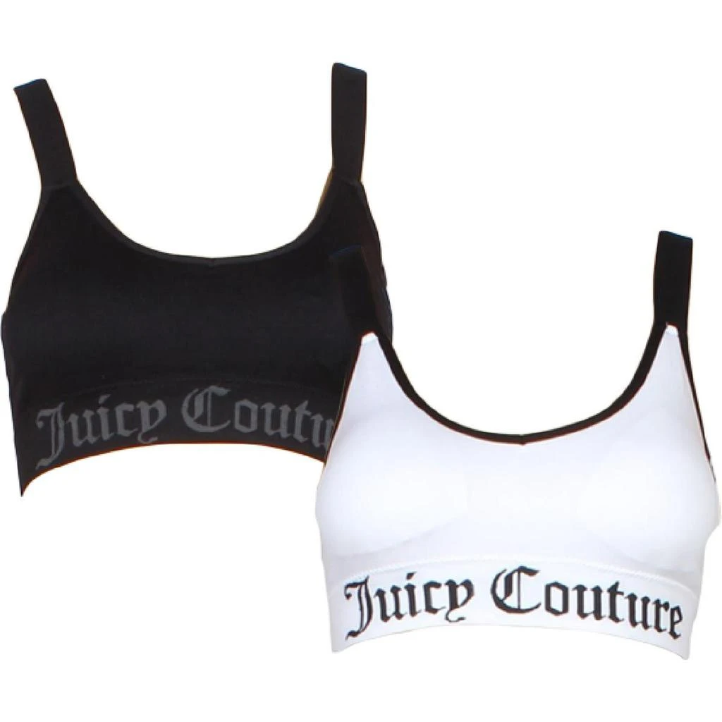 商品Juicy Couture|Juicy Couture Womens 2 Pack Loungewear Wireless Bra,价格¥60,第1张图片