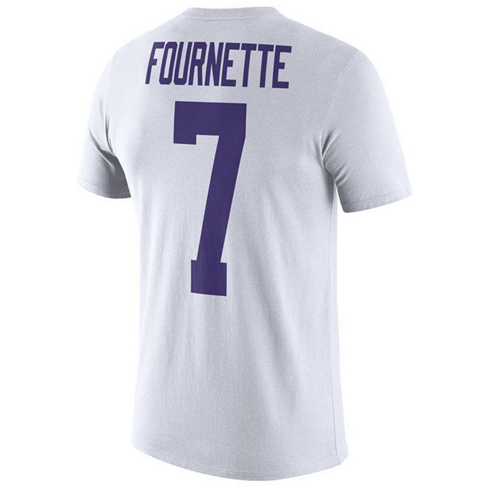 商品NIKE|Men's Leonard Fournette LSU Tigers Name and Number T-Shirt,价格¥259,第4张图片详细描述