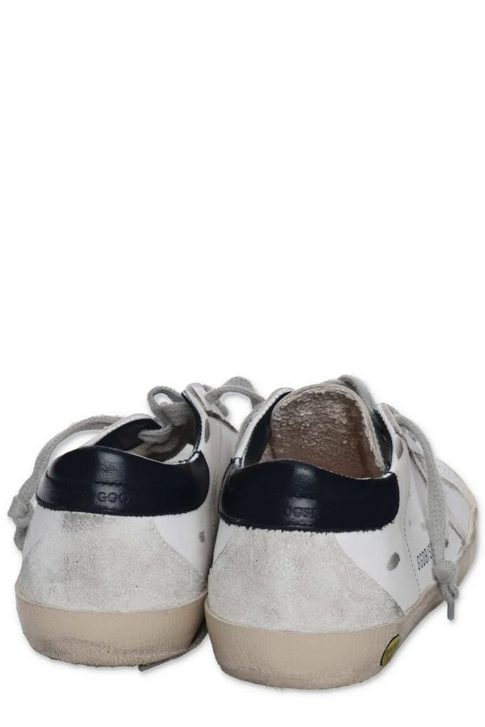 商品Golden Goose|Golden Goose Kids Superstar Distressed Lace-Up Sneakers,价格¥1128,第3张图片详细描述