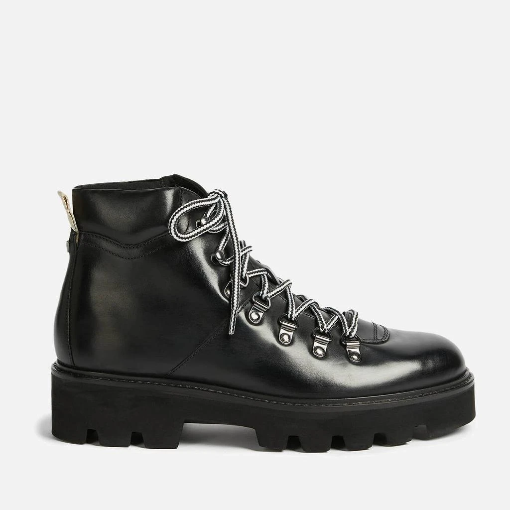 商品Ted Baker London|TED BAKER WOMEN'S AMMELLA LEATHER HIKING STYLE BOOTS - BLACK,价格¥588,第1张图片