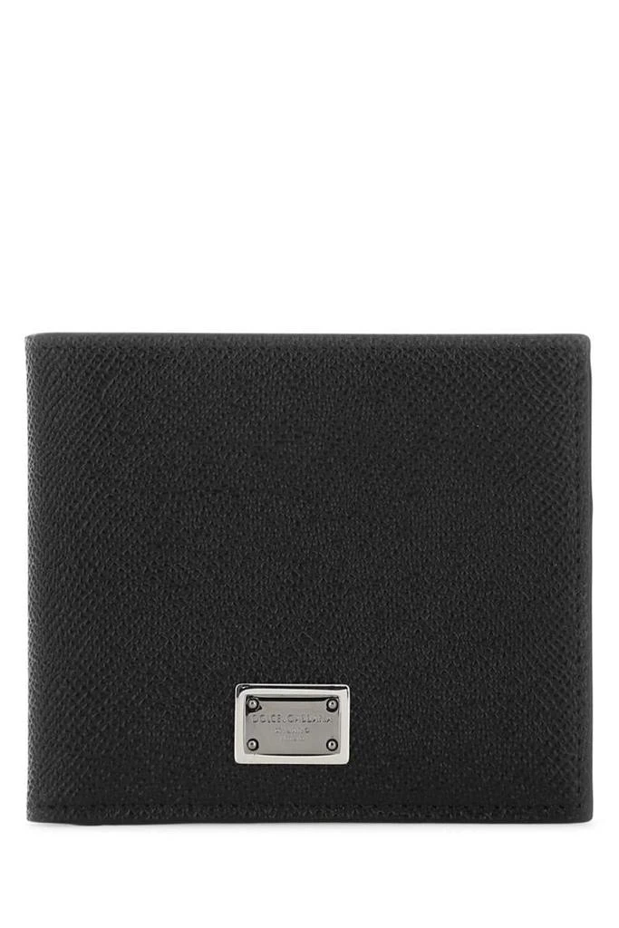 商品Dolce & Gabbana|Dolce & Gabbana Small Leather Goods in Black,价格¥1645,第1张图片