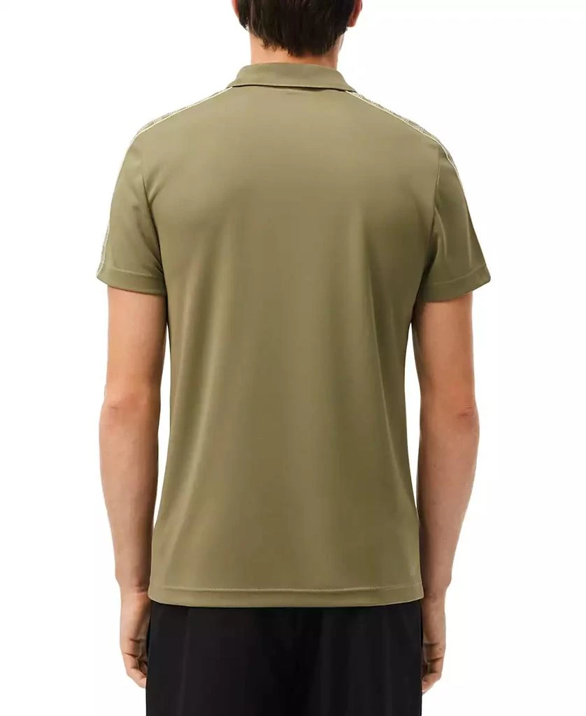 商品Lacoste|Men's Jacquard Striped Polo Shirt,价格¥824,第2张图片详细描述