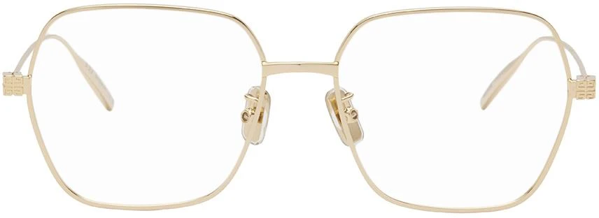 商品Givenchy|Gold Square Glasses,价格¥1842,第1张图片