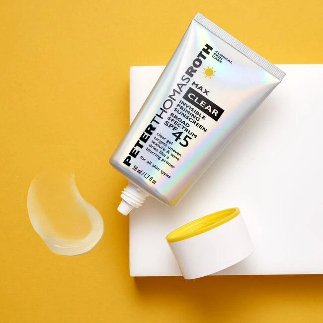 商品Peter Thomas Roth|Max Clear Invisible Priming Sunscreen Broad Spectrum SPF 45,价格¥284,第1张图片