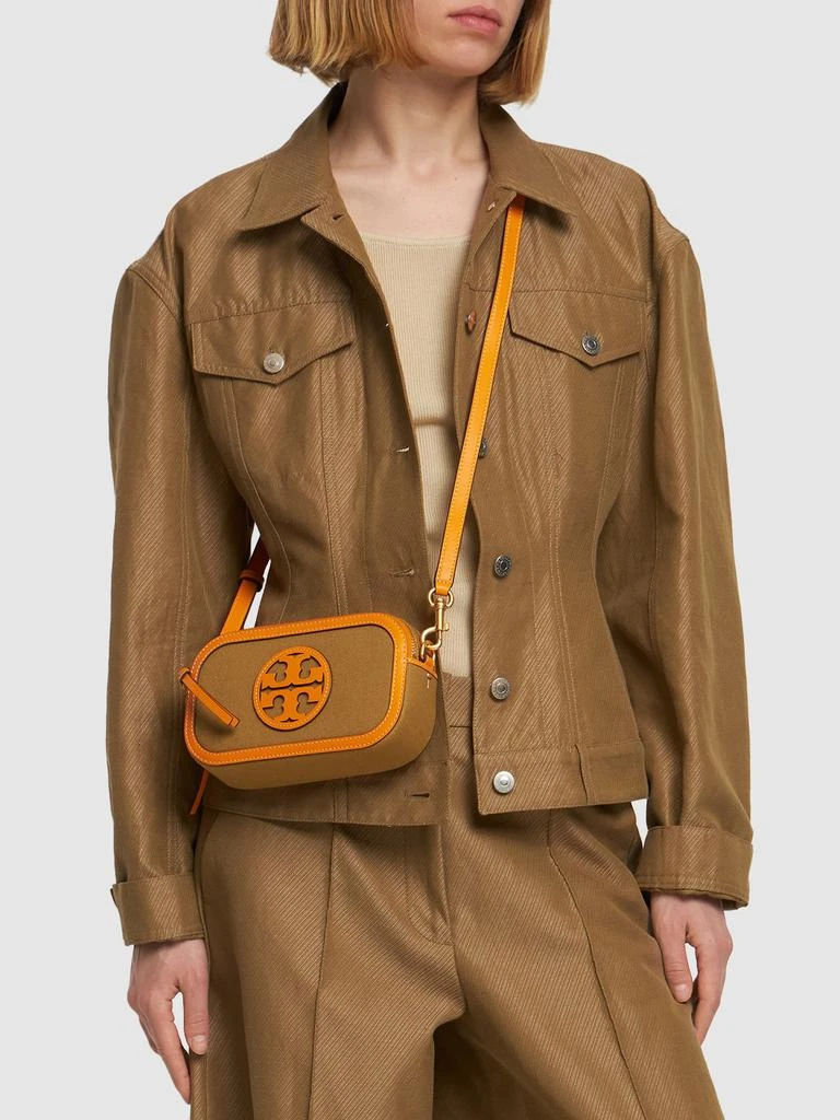 商品Tory Burch|Mini Miller Canvas Crossbody Bag,价格¥1329,第2张图片详细描述