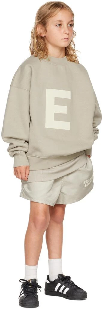 商品Essentials|Kids Gray Logo Sweatshirt,价格¥315,第4张图片详细描述