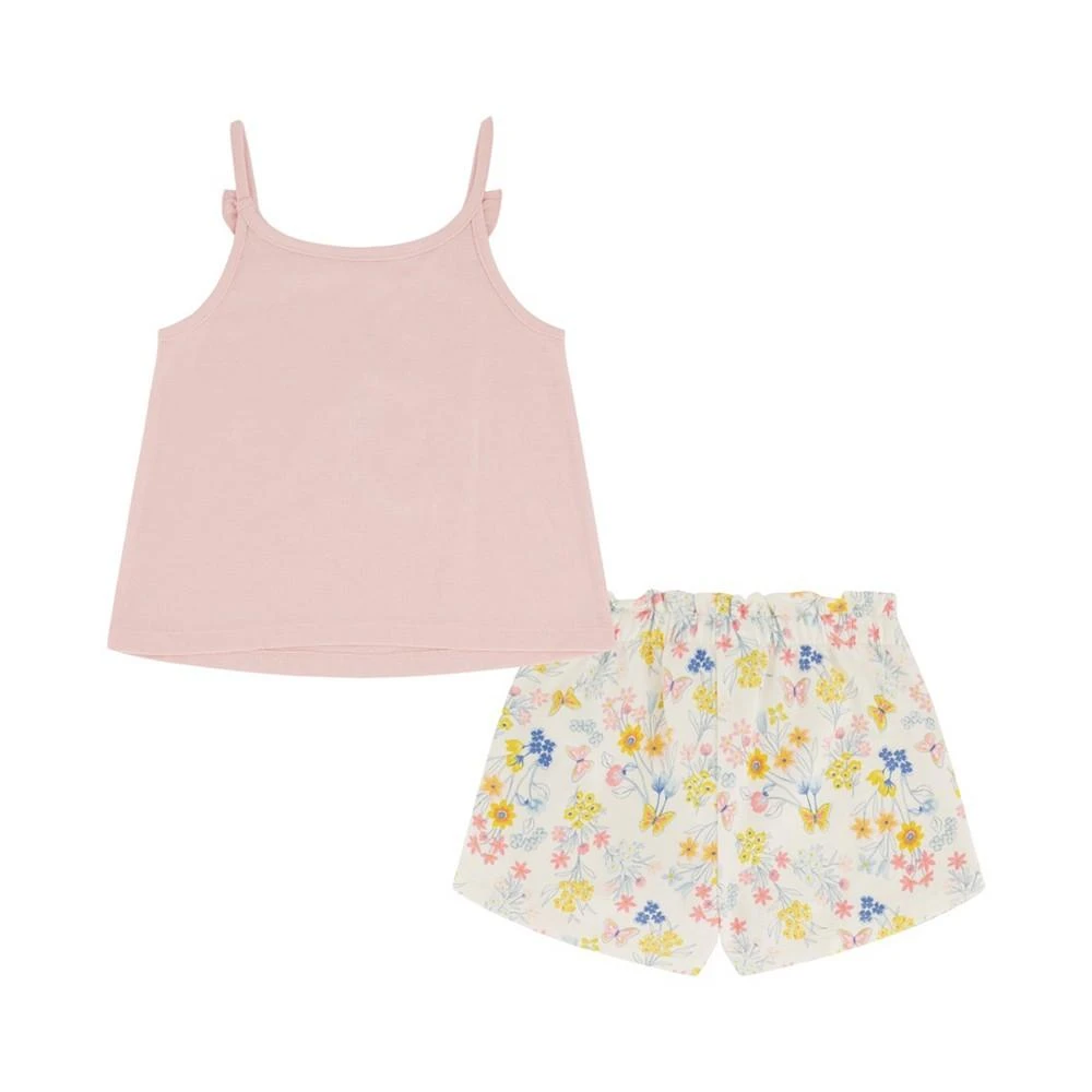 商品KIDS HEADQUARTERS|Baby Girls Butterfly Top and Shorts, 2 Piece Set,价格¥79,第2张图片详细描述