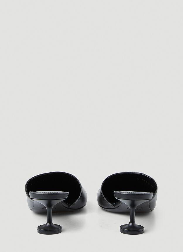 Rise Flip Flop Sandals in Black商品第4张图片规格展示