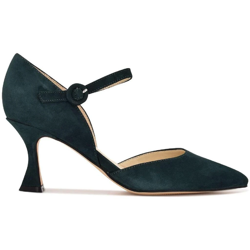 商品Nine West|Nine West Womens Suede Ankle Strap Pumps,价格¥480,第1张图片