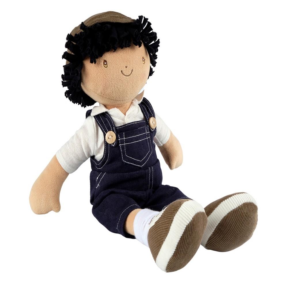 Tikiri Toys Joe Fabric Boy Baby Doll in Dungaree and Cap商品第5张图片规格展示